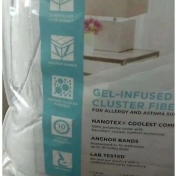 Martha Stewart Collection Gel Infused Allergy Wise - Picture 7 of 8